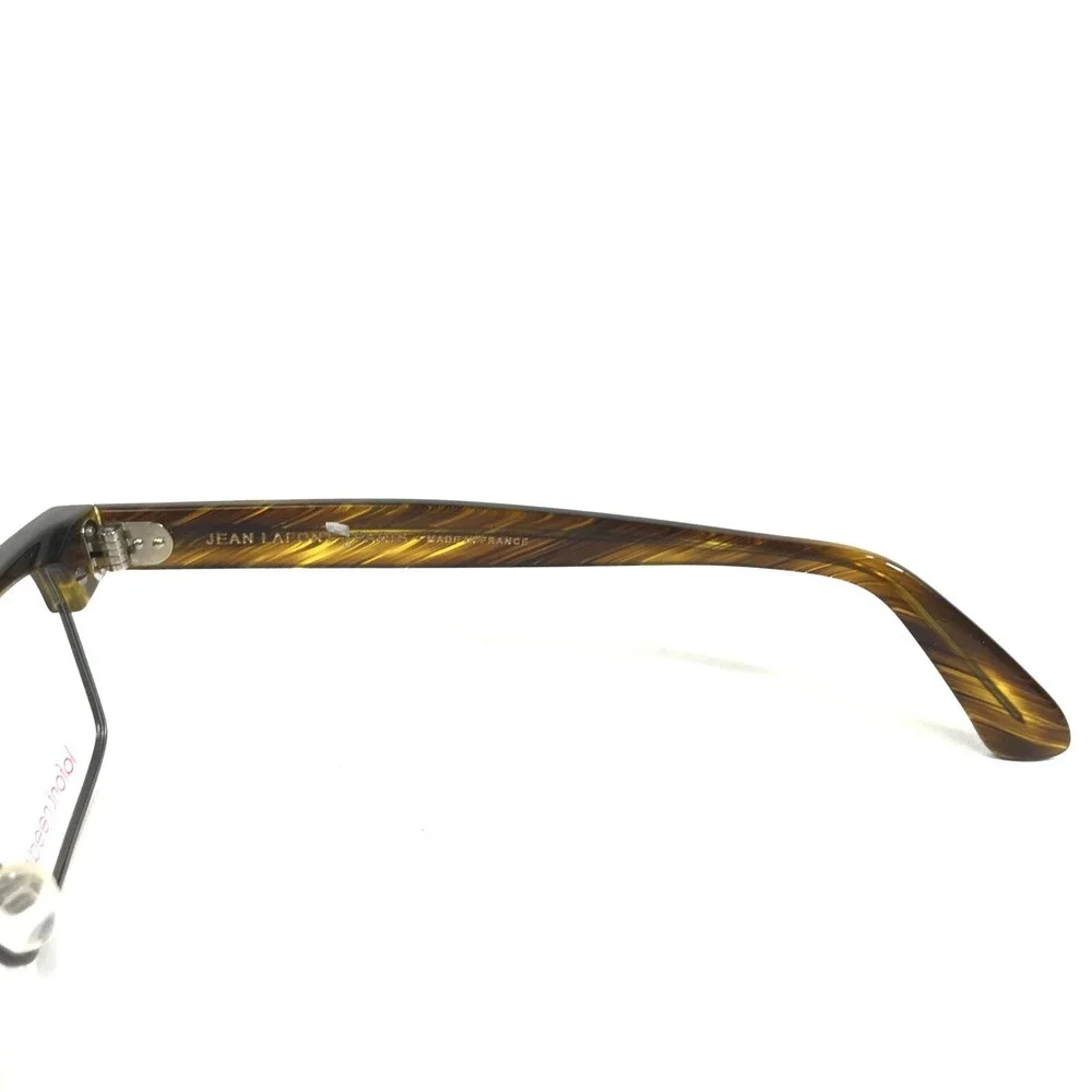 Lafont Reedition Eyeglasses Frames CYRANO 519 Brown Horn Square 50-19-145